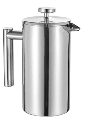 Visol Dasha Stainless Steel 24 oz Double Wall Coffee Press - VAC389