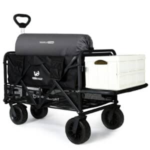 Collapsible Double Decker Two Layered Wagon with Tailgate